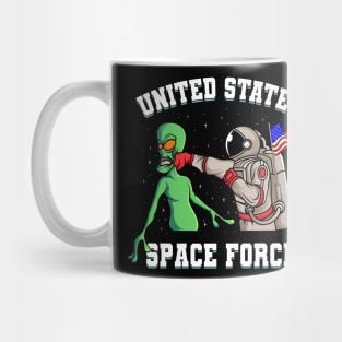 United States Space Force Alien Gift Mug